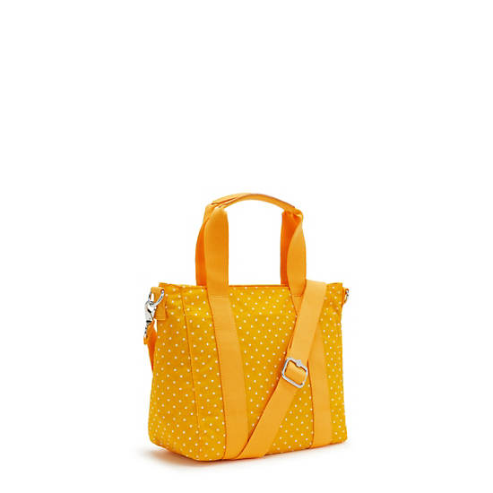 Kipling Asseni Mini Printed Tote Çanta Sarı | TR 1752FD